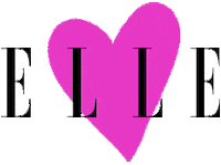 ELLEspain heart like loves elle Sticker