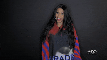 Cardi B Reaction GIF by Music Choice