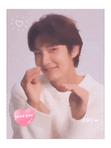 Love You Heart Sticker