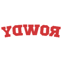 therowdyclub rowdy rowdyclub therowdyclub rowdywear Sticker