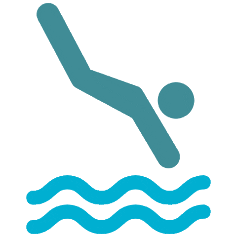 pool swim Sticker by Vendici Properties