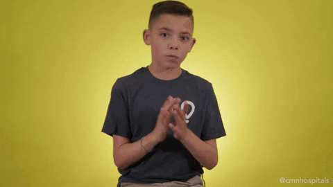 Clapping Yes GIF by Children's Miracle Network Hospitals