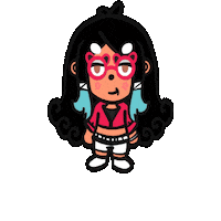 Tik Tok Girl Sticker