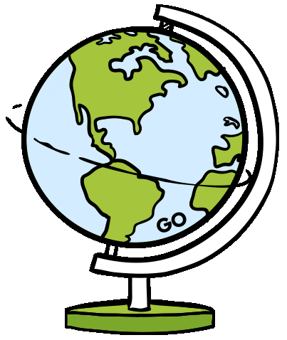 travel planet Sticker by GO Voyages