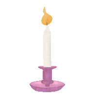 Pink Burn Sticker