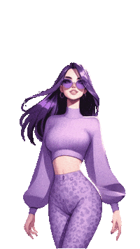 Fashion Estilo Sticker