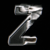 Glitch Alphabet GIF