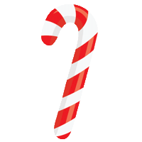 Rock Candy Christmas Sticker by avamay