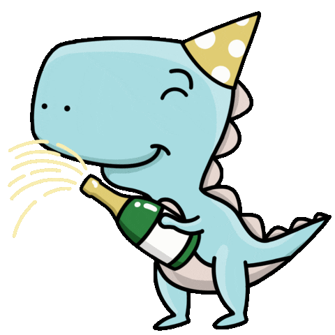 Party Celebrating Sticker by Brenfi