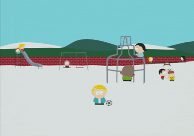 snow kids GIF by South Park 