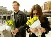 Ozzy Osbourne Flowers GIF by Team Coco