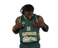 Mathias Lessort Pao Sticker by Panathinaikos BC