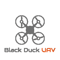 blackduckflooring black duck uav blackduckuav uav logo Sticker