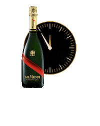 Christmas Holiday Sticker by G.H.Mumm Champagne