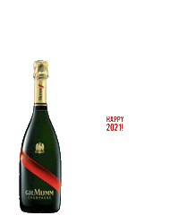Christmas Holiday Sticker by G.H.Mumm Champagne
