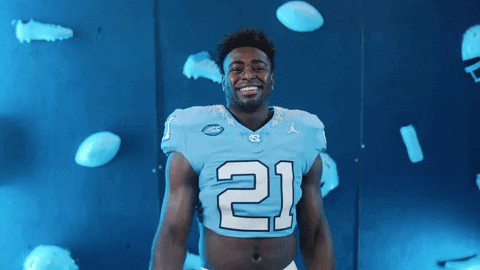 Excited Lets Go GIF by UNC Tar Heels