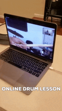 KeikoStudios drums GIF