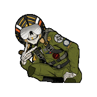 Peace Out Sticker by Voodoo Ranger