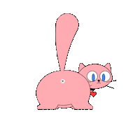 Cat Love Sticker by Made By Radio