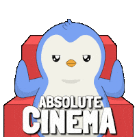 Fun Cinema Sticker by Pudgy Memez