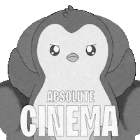 Penguin Wow Sticker by Pudgy Penguins