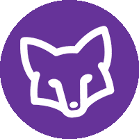 FoxEducation fox violet foxeducation schoolfox Sticker
