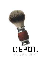 theDepotBarber hair barber shave shaving Sticker