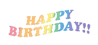 Happy Birthday Sticker
