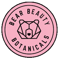 BearBeautyBotanicals logo beauty skincare bear Sticker