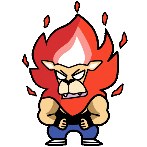 Angry Crypto Sticker by Loaded Lions