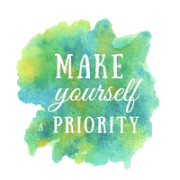 SweetArtStudio green yellow splash watercolor Sticker