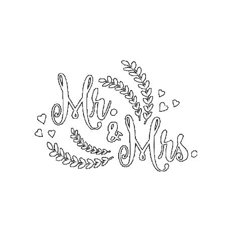 Mr Boda Sticker by Fresa Creativa
