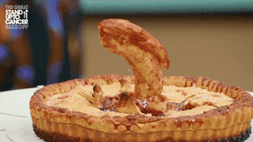 Horror Fail GIF by The Great British Bake Off