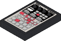 Beatmaking Sampling Sticker by Drum Machine Funk