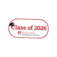 Graduation Lums Sticker by Lancaster University Management School