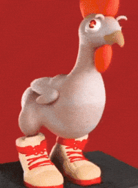 Chicken Shoes GIF