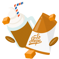 coffee eat Sticker by SoShape
