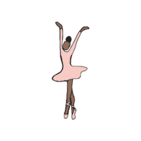Dancer Ballerina Sticker by coco beans