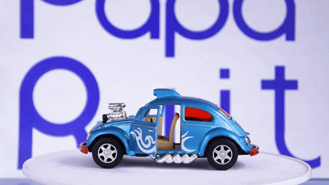 volkswagen beetle paparulit GIF