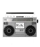 Radio Volume Sticker by IGK Hair
