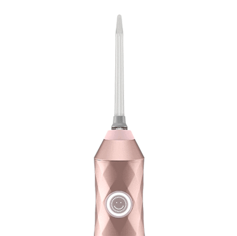 Rose Gold Water Flosser Sticker by BURST Oral Care