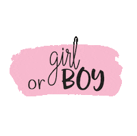 Boy Or Girl Baby Sticker by schmatzepuffer_kreative_ideen