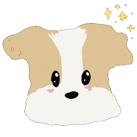 mytime97 giphyupload dog puppy cute dog Sticker