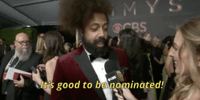 the emmy awards its good to be nominated GIF by CBS