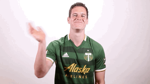waving portland timbers GIF by Timbers