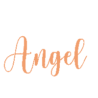Angel Name Sticker