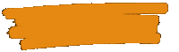 rovinya orange banner colour block Sticker