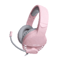 oexgame pink headset pink fox oex Sticker