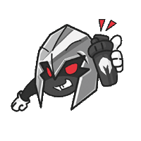 Mars Sticker