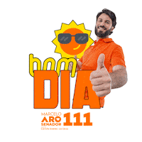 Bomdia Sticker by Marcelo Aro